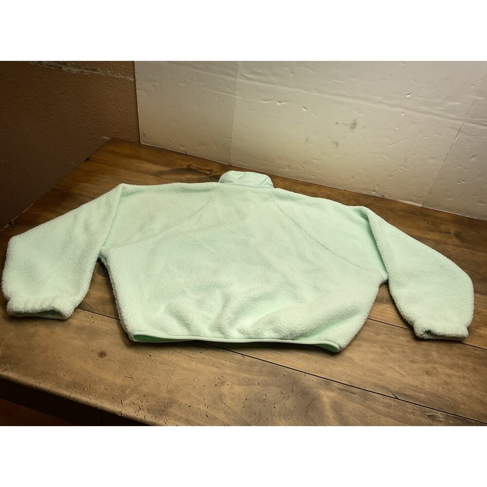 Free People FP Movement Hit The Slopes Fleece Jacket Mint Green Size XS - Picture 10 of 11
